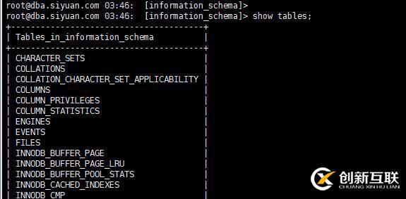 mysql 8.0 四個默認數(shù)據(jù)庫