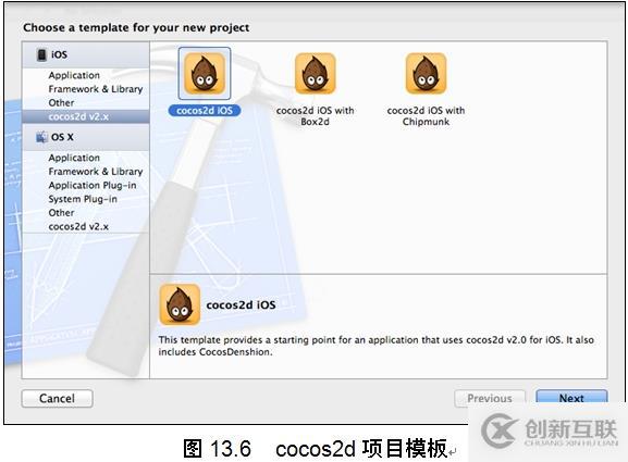 瘋狂ios講義之創(chuàng)建cocos2d項(xiàng)目（1）