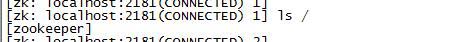 六、zookeeper常見的操作命令