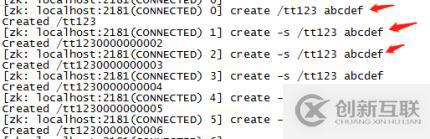 六、zookeeper常見的操作命令