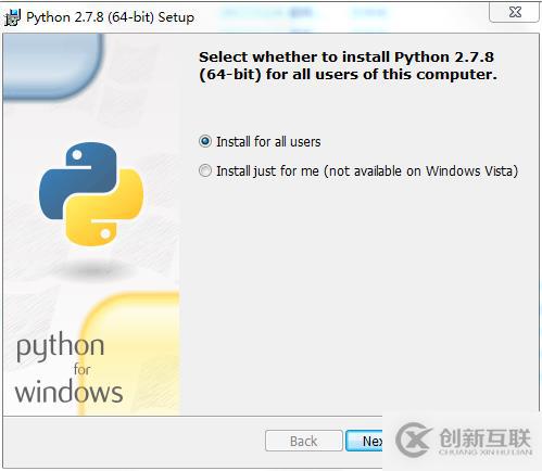 下載python2.7并安裝的流程步驟