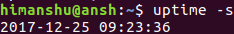 linux中的uptime命令怎么用