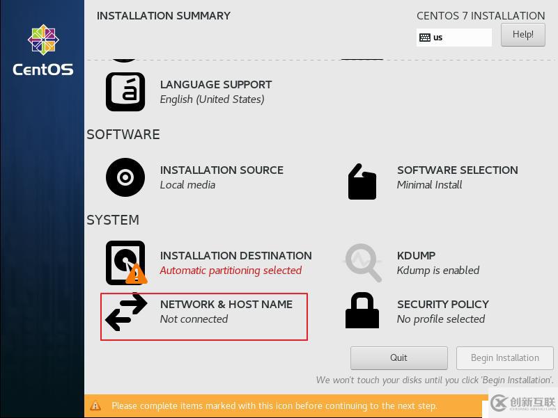 使用VMware Workstation 安裝Centos