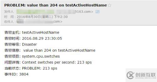 zabbix3.0的郵件報警詳細配置+交換機流量監(jiān)控報警