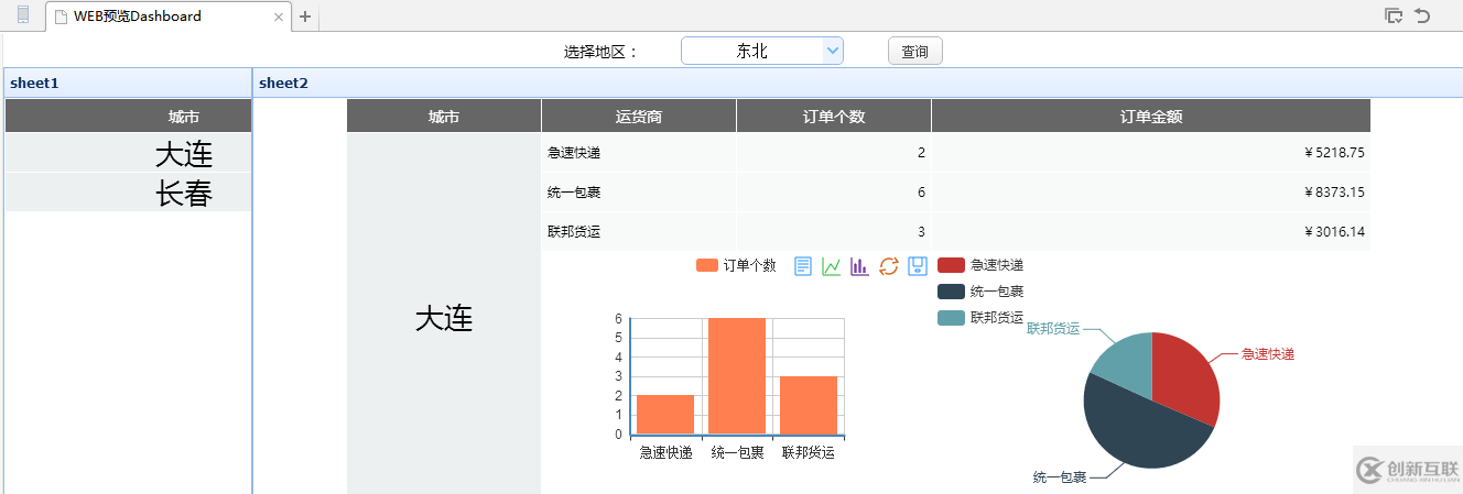 大數(shù)據(jù)報(bào)表的查詢面板為何顯示在左側(cè)