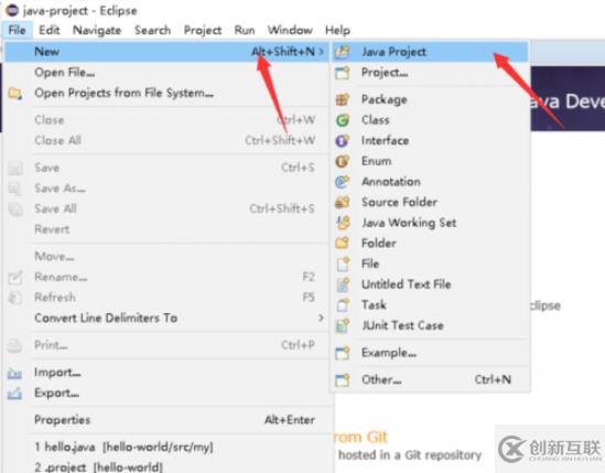 eclipse創(chuàng)建java項(xiàng)目的方法