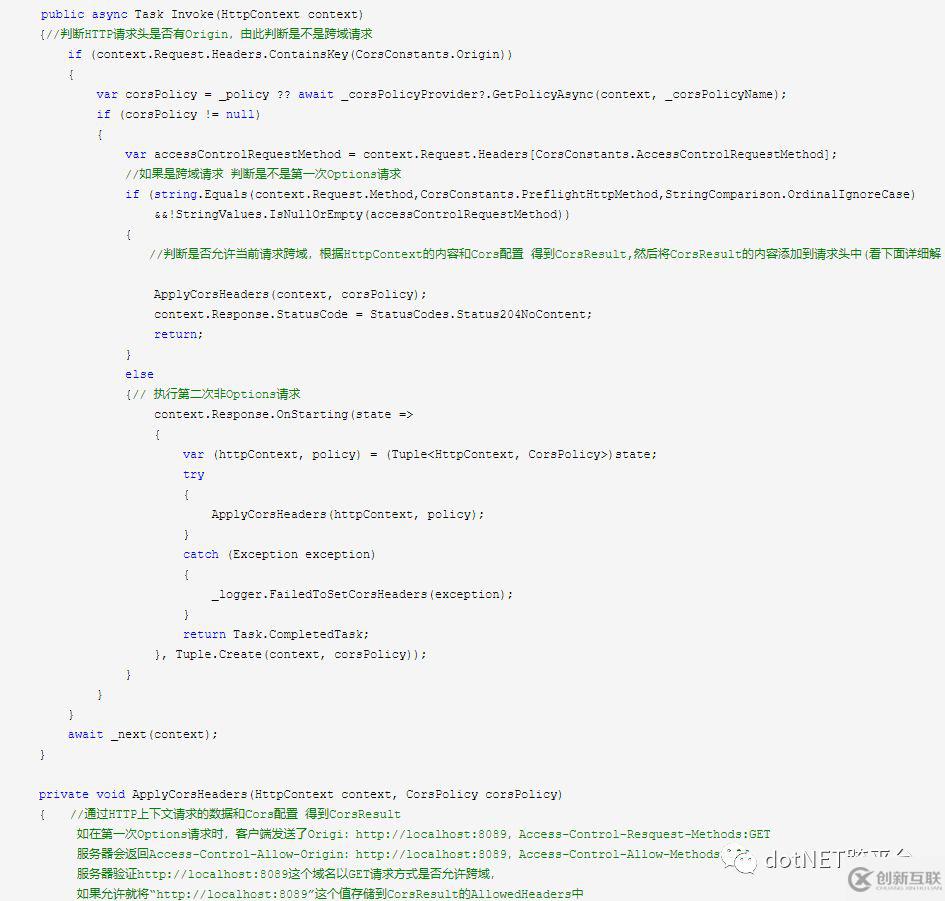 怎么實(shí)現(xiàn).Net Core Cors中間件解析