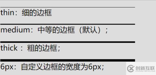 css中border-top-width屬性如何使用