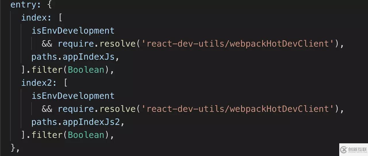 react MPA多頁配置的示例分析