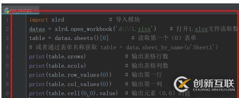 在python讀中如何寫excel