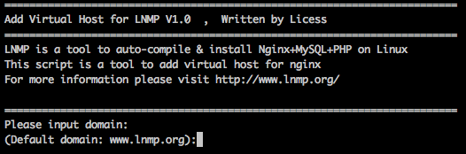LNMP添加、刪除虛擬主機及偽靜態(tài)使用教程
