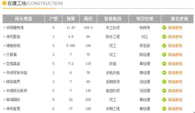 裝修裝飾網(wǎng)站建設