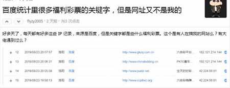 網(wǎng)站優(yōu)化百度統(tǒng)計后臺出現(xiàn)大量來源不明違禁詞
